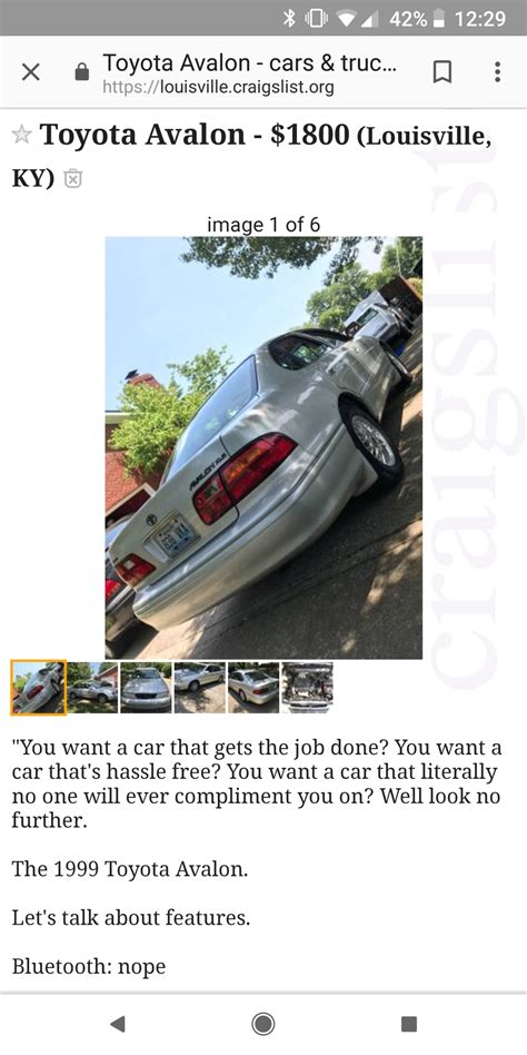 what are with these fake car listings on craigeslist